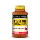 MASON NATURAL Omega-3 Fish Oil Daily Supplement, 1000mg with EPA and DHA for Joint Support, 120-Day Supply, 120 Softgel Pills (1 Pack)