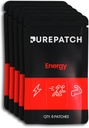 Pure Patch® Enerģijas patch – Botāniskais-Iedvesmots Aktuāls Patch ar kofeīnu, Aminoskābes, un Elektrolītu Blend – Neintestable Format – 30 Patches