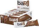 Rule 1 baR1 Crunch Bar - On-The-Go Convenient Protein Snack Bars with 20g Premium Protein, Naturally-Packed with EAAs/BCAAs, Hunger-Filling Fiber (12 Count Box, Fudge Brownie)