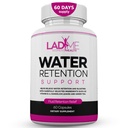Water Retention Pills for Women Bloating Relief with Vitamin B6, Dandelion & Green Tea Natural Diuretic for Water Draining, Bloating & Swelling Detox Capsules - 60 Caps (2 Months Supply) - by LadyMe