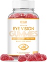 Generic Cyrixs Health Eye Vision Gummies - Lutein & Zeaksantiini Silmien terveys täydentää aikuisille - herkullinen mango makua silmä vitamiinit - silmän mukavuus ja sininen valo puolustus kristalli-Clear Vision