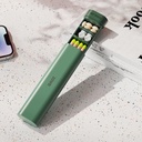 Pill Organizátor 7 den, Týdenní cestovní Pill Pouzdro, Denní Pill Box, Roztomilý Držák Pill držet vitaminy, léky, pilulky, doplňky (zelené)