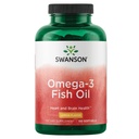 Swanson Omega-3 Fish Oil Heart, Brain, and Joint Support Supplement for Health-Conscious Adults - Lemon Flavor - 180 mg EPA + 120 mg DHA (150 Softgels)