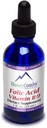 HoneyCombs Vitamina B9 Liquid Drops - Alta Potência Liquid Vitamina B9 Suplemento de ácido fólico para as mulleres - Manter fígado saudable, embarazo e saúde xeral - Cold Pressed Vegan Vitamins Drops (1 Fl oz)