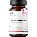 Designs for Health Nattokinase with Serrapeptidase - Natto-Serrazime + Proteolytic Enzymes - Designed to Support a Healthy Circulatory System + Immune Health - Non-GMO Supplement (120 Capsules)
