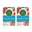 Traditional Medicinals Organic EveryDay Detox Schisandra Berry Herbal Tea, Supports Healthy Liver Function (16 Count (Pack of 2))