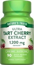 La Veritat de la natura Tart Cirera extrava les Capules  1200 mg Janty0 Compte No-GMO i Guten Free suplementari