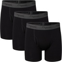 חתימות אורגניות תחת Boxer Shorts Cool Soft מתיחה אתית 3 Pack