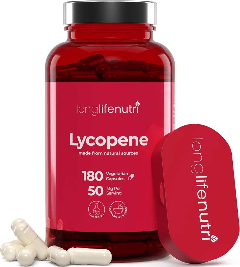 Lycopene 50mg 180 Вегетариански капсули  год.