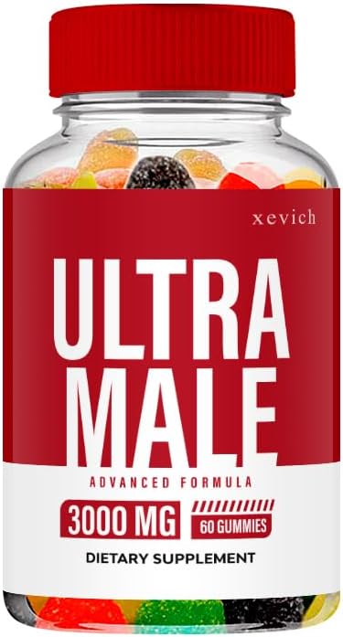 Ultra Male Gummies - Ultra Male Gummies (Single, 60 חניכיים)