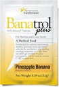 Banatrol® Anti-Diarrheal Naturala Prebiotikoekin, Diarrhea Kronikoaren Erliebea, IBS, Dirrhea errekurtsiboa, Klinikoki onartutako Medikuntza-Janaria, Ez izoztua, 25 Zerbitzu (Pineapple)
