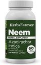 Herbsforever Neem Kapseln Azadirachta Indica Skin Supplement 60 Vege Kapseln