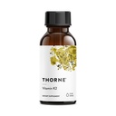 THORNE - Vitamin K2 - Concentrated Vitamin K2 (as MK-4) Liquid Supplement - Supports Bone, Heart & and Blood Vessel Health* - Third-Party Certified - Gluten, Dairy & Soy-Free - 1 Fl Oz