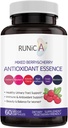 6in1 Antioxidant תוספת לנשים עם Cranberry, Grape Seed & ברי בלגן | תזונה מורכבת מורכבת-Skin, הזדקנות בריאה, Immune & Urinary Tract תמיכה