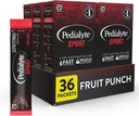 Pedialyte Sport Electrolyte Toz, Muscle Support üçün 5 Key Electrolytes ilə Fast Hydration, Əvvəl, və sonra Egzersiz, Fruit Punch, 0.49 Oz Sachets 6 Count (Paket)