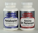 Anbol Affals Meta GHR Stack: Metaboplex 120 caps, 600 mg dan Amino GHRequisers120 caps, 800 mg