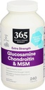365 von Whole Foods Market, Glucosamine Chondroitin X Strength MSM, 240 Tabletten