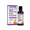 Bluebonnet Liquid Vitamin D3 Drops 400 IU, Citrus, 1 Fl Oz