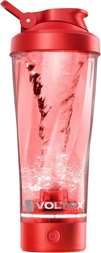 VOLTRX Premium elektrinis baltymų Shaker Butelis, Pagaminta su Tritan - BPA Free - 24 oz Vortex Nešiojamas maišiklis taurė / USB Įkraunamas Shaker puodeliai baltymų Shakes