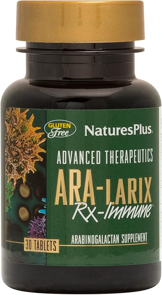 NaturesPlus AdvancedTherapys Ara-6 Rx Имунно здраве - 30 таблетки - Hypoallergenic, Gluten-Free, Vegetarian - 30 Сервиз
