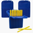 (16 Pcs) Filtro della guardia della cera dell'udito dell'ausilio dell'udito di Starkey Prowax Accessori trasparenti dell'udito, Filtro della cera di Starkey Prowax(1,5mm) Forniture degli apparecchi acustici,Strumento del kit di pulizia delle parti di ricambio dell'orecchio(2 Pack)