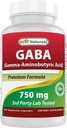 Mejores Naturales Gaba 750 mg 100 Veggie Caps