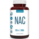 NAC Supplement (N-Acetyl Cysteine) - 1000 mg-Antioxidant Support - Promotes Liver Health and Detoxification - Boosts Lung and Immune Health - Vegetable Capsules - 120 Count - 60 Servings