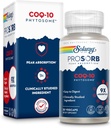 SOLARAY CoQ-10 Phytosome - 9X Absorption CoQ10 200mg - Easy-to-Digest Antioxidants Supplement - Vegan and Made Without Soy - 60-Day Guarantee - 30 Servings, 30 VegCaps