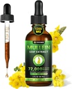 Gocce di Mullein per polmoni, 3-in-1 Estratto di foglie di Mullein per la salute dei polmoni, supplemento di supporto per la salute del polmone respiratorio di erbe, supporto Immune & Digestive Wellness, zucchero & Alcohol-Free - 2 FL OZ