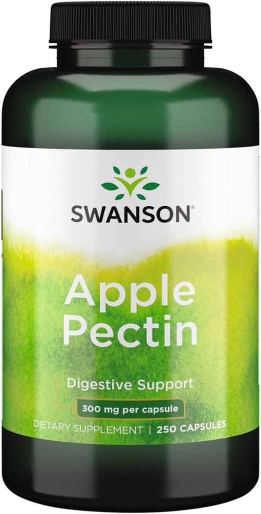 Swanson Apple Pectin 300 Milligrame 250 capsule