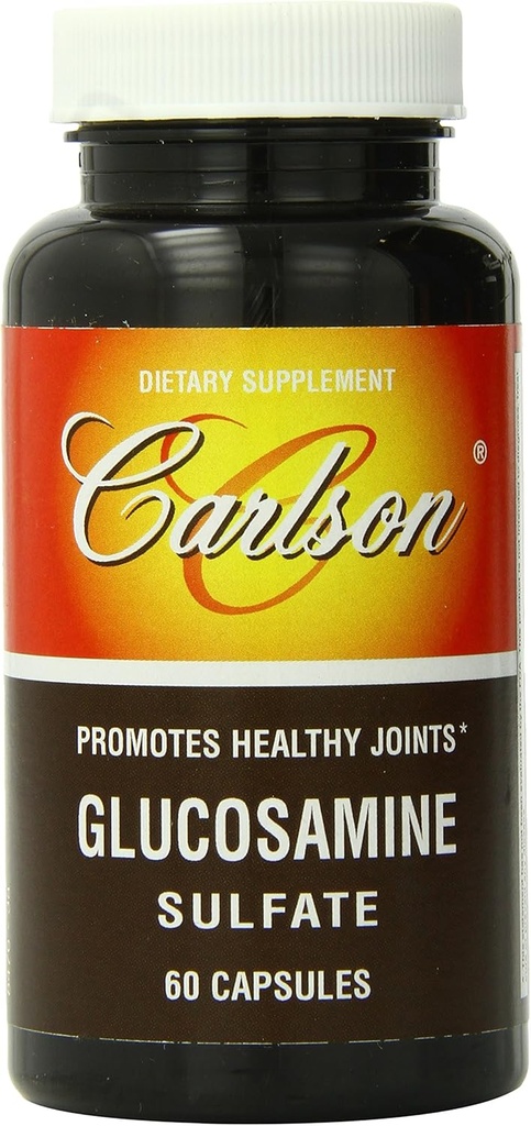 Carlson Labs glukozamina siarczan, 750mg, 60 kapsułek