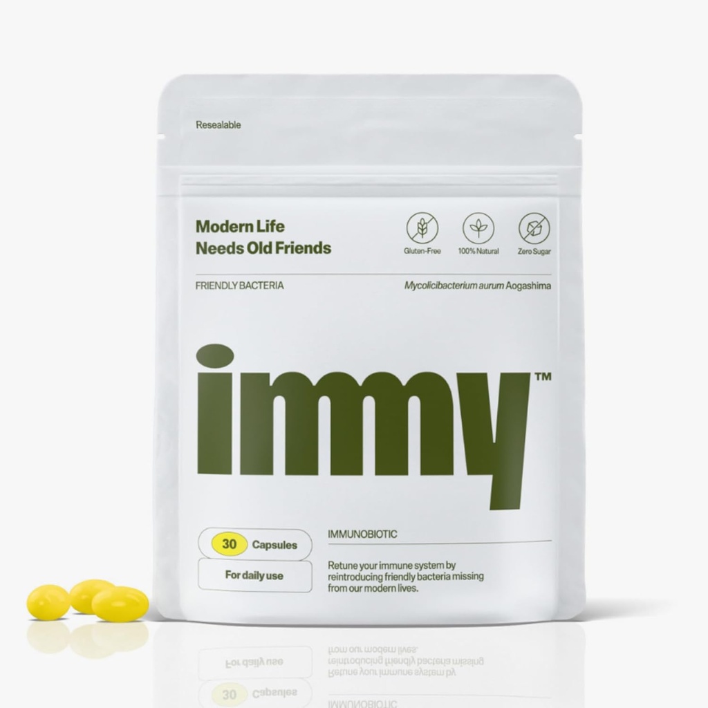 IMMY Immune Supplement for Mood Support and Gut Health, 30 ct. - Podporuje spoločnú úľavu, Focus & Mood Support, Natural Caliming Aid
