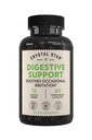 Crystal Star Digestive Support Supplement (60 Capsules) - Herbal Gut Health Supplement that Helps with Occasional Gas & Bloating - Peppermint, Aloe Vera, Slippery Elm & Ginger – Non-GMO