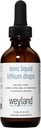 Ionic Liquid Lithium Drops 126, Sodium, Potasium, Lithium 124; Brain Health 124; Telusuri Mineral Drops 12.60 mL (2 Fl Oz)