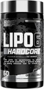 Nutrex Research Lipo-6 Hardcore Suplemento, soporta metabolismo e enerxía, cápsulas dietéticas - 60 Conde
