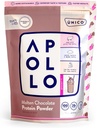 Unico Apollo Molten Šokolado baltymo milteliai - 20g 100% Gras- Fed Išrūgų baltymai, Kiaušinių albumai ir kazeinas 124; Neglotninantys 124; Low- Carb ir Low- Fat ® 124; 16 Servings ® 124; Non- Chalky tekstūra 124; Best- Taste