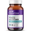 New Chapter Prenatal Vitamins, One Daily Prenatal Multivitamin with Methylfolate + Choline for Healthy Mom & Baby, Gluten Free & Non-GMO, 60 Count