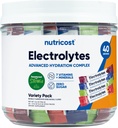 תרכובת Electrolytes Electrolytes, Variety Pack Flavored, 40 Stickpacks - Advanced hydrotion Complex