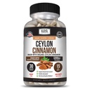 Kaya Naturals Ceylon Cinnamon Supplement | 1200mg per Serving, Vegan - Non-GMO & Gluten Free - 30 Capsules