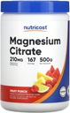 Nutricost Magnesiumsitraattijauhe (Fruit Punch, 500 Gram)