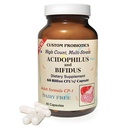 Custom Probiotics CP-1 Adult Formula – 60 Billion CFU Probiotic Supplement – 5 Strain High Potency Probiotics for Digestive & Gut Health Support – Dairy Free – 90 Capsules