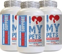 antioxidant for Dogs - Dog Immune Support - Booster - Healthy PET - Supplement - Dog Immune System Booster - 180 Treats (3 Bottles)
