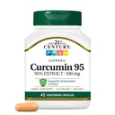 21st Century Curcumin 95 Herbal Supplements, 45 Count (22757)