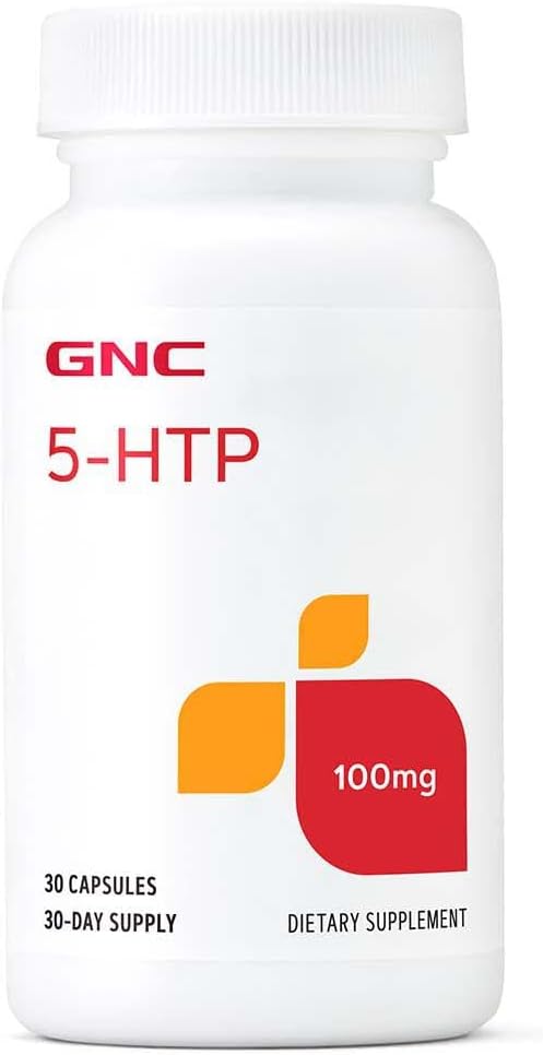GNC 5- HTP 100mg, Gluten Free, 30 Count