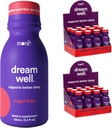 Più Labs Dream Well, 5MG Melatonin Holistic Sleep Drink Solution, Non-Habit Forming con 5HTP, Lemon Balm, Jujube Seed, Glycine (Pack of 24)