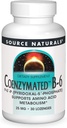 Source Naturals Coenzymated B-6 25mg P-5 Pyridoxal-5 Phosphate Fast-Acting, Quick Dissolve Sublingual Vitamina soporta Metabolismo Aminoácido - 30 Lozenges