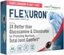 Purity Products Flexuron Joint Formula 3X Better Than Glucosamine and Chondroitin - Empieza a trabajar en tan solo 7 días - Krill Oil, Low Molecular Weight Hyaluronic Acid, Astaxanthin - 30 Count (1)