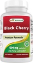 Beste Naturals Svart Cherry 1000 Mg Kapsel, 180 Telling