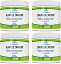 Seaweed Calcium Mineral supplement til hunde og katte, 14 oz - Tidligere Nature bedste Seaweed Calcium, højere kvalitet end ben måltid eller æg Shell pulver, Essential Calcium til dyr (4 Pack)