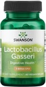 Swanson Lactobacillus Gasseri - Suplemento Probiótico Suportando Saúde Digestiva com 3 bilhões de UFC - Design-Release Satiety & Fat Metabolismo Suporte - (60 Cápsulas Veggie)